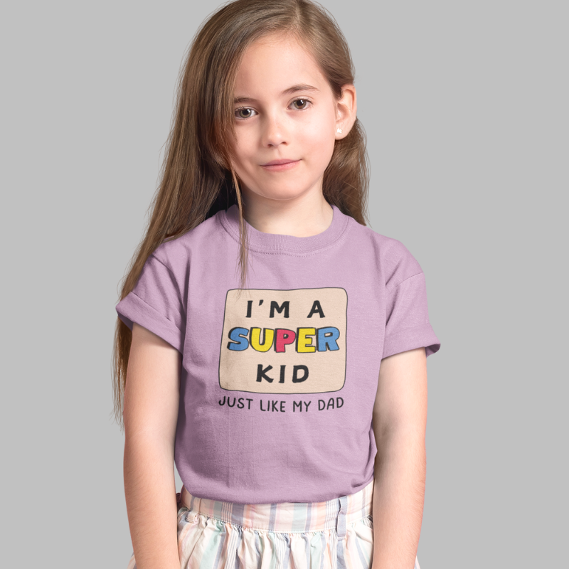 I'm a Super Kid Printed T-Shirt