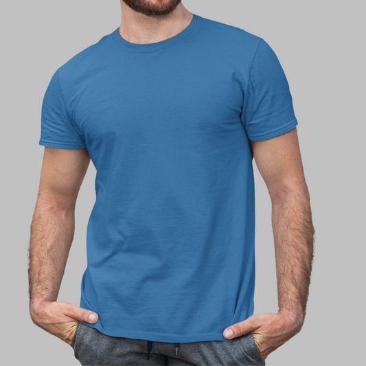 AR&B Round Neck T-Shirt - Regular Fit - Royal Blue, Maroon, Olive Green