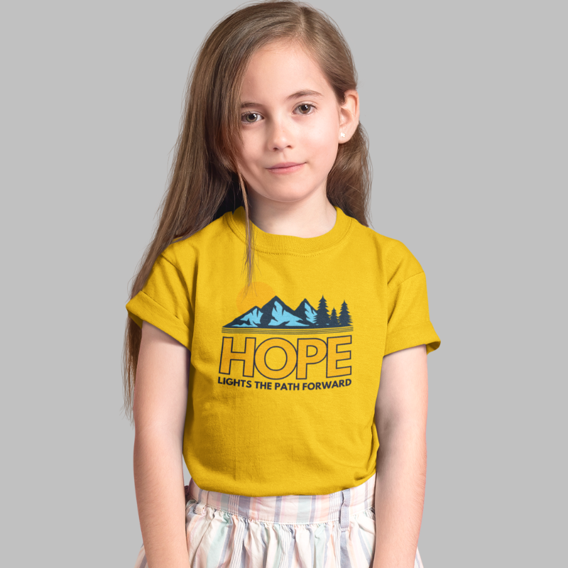 Hope Lights The Path Forward Printed T-Shirt