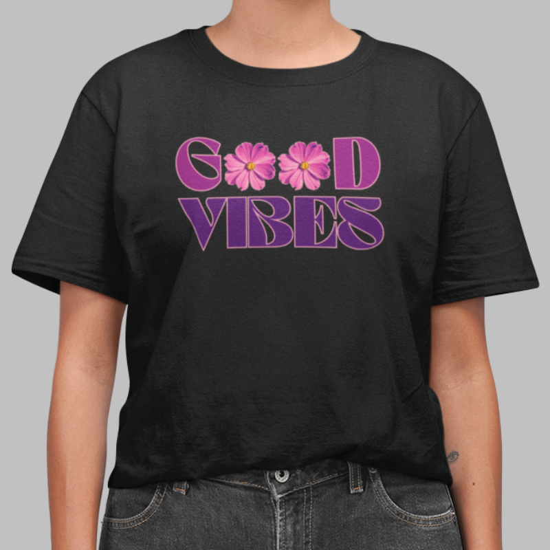 Good Vibes Printed T-Shirt