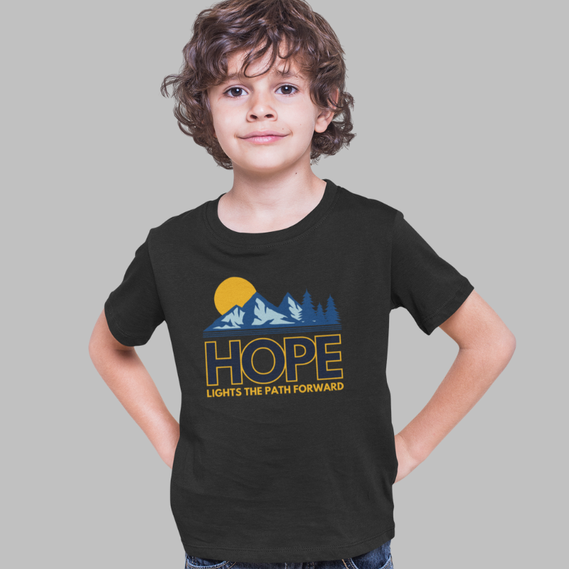 Hope Lights The Path Forward Printed T-Shirt