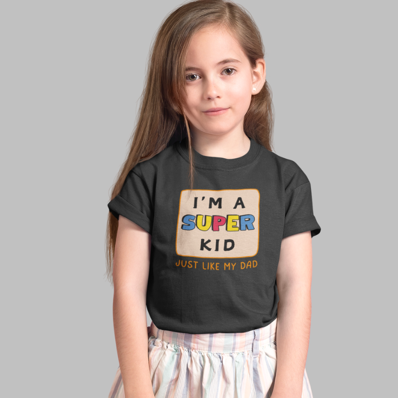 I'm a  Super Kid Printed T-Shirt