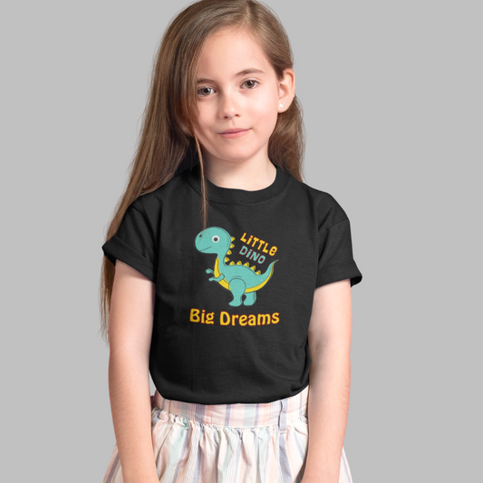 Little Dino, Big Dreams Printed T-Shirt