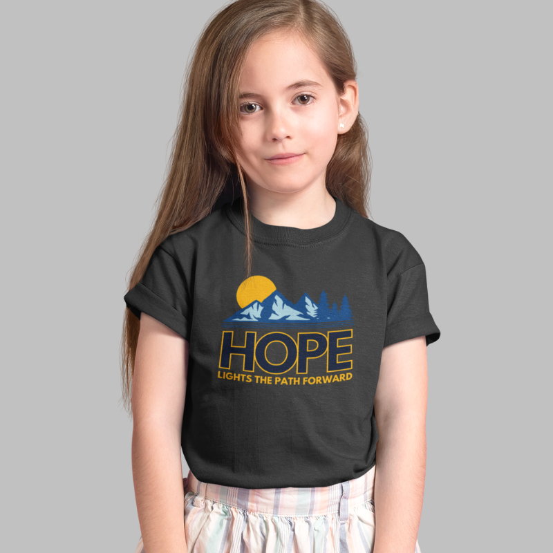 Hope Lights The Path Forward Printed T-Shirt