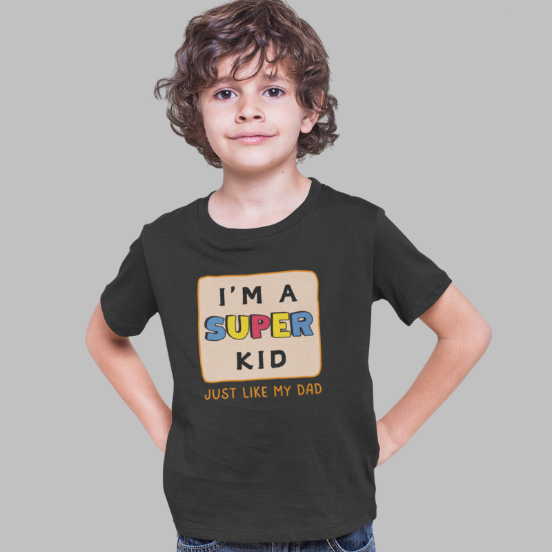 I'm a  Super Kid Printed T-Shirt