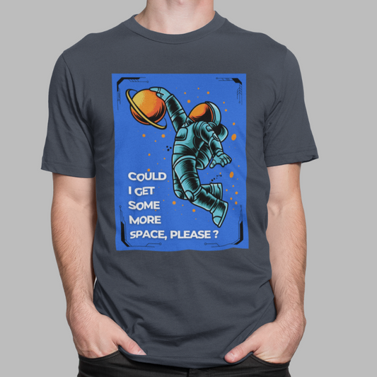 Some More Space Printed Regular Fit T-Shirt