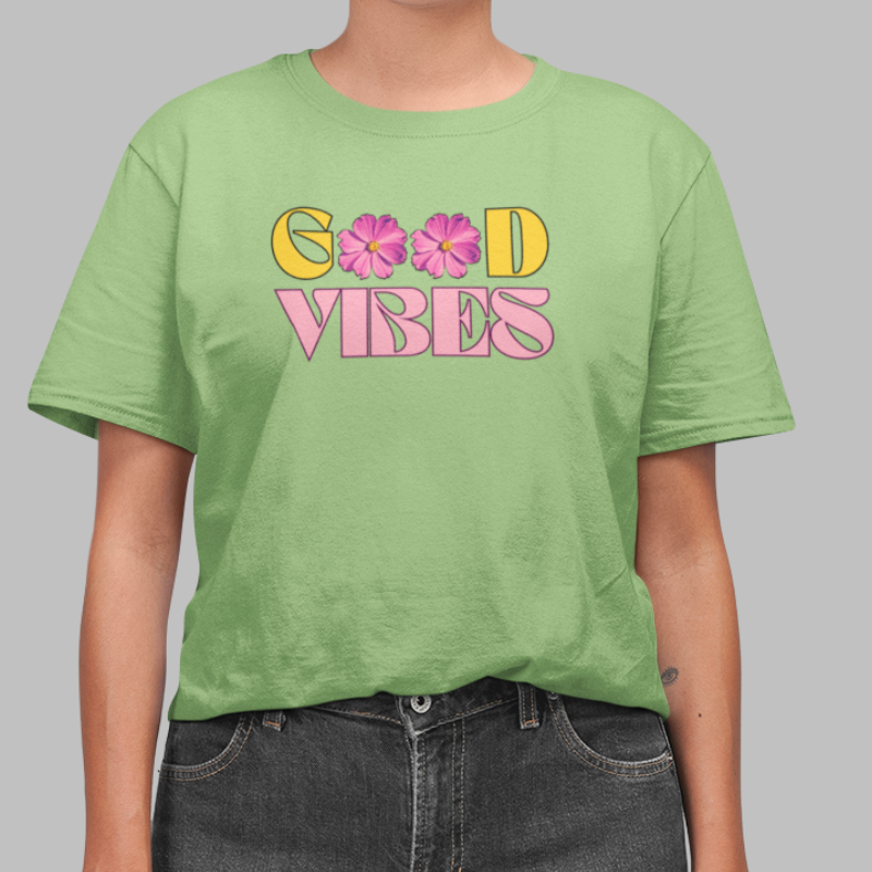 Good Vibes Printed T-Shirt