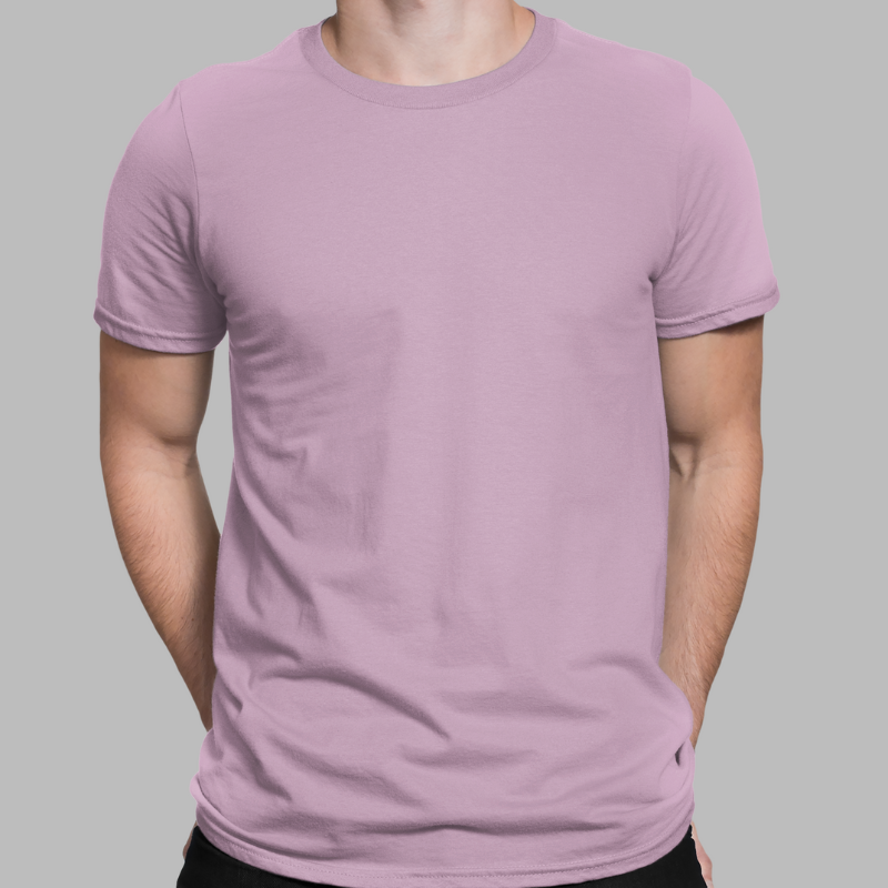 AR&B Round Neck T-Shirt - Regular Fit - OCEAN BLUE, MINT, LILAC, SUNSET