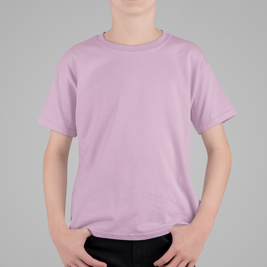 AR&B Kids Round Neck T-Shirts - Lilac