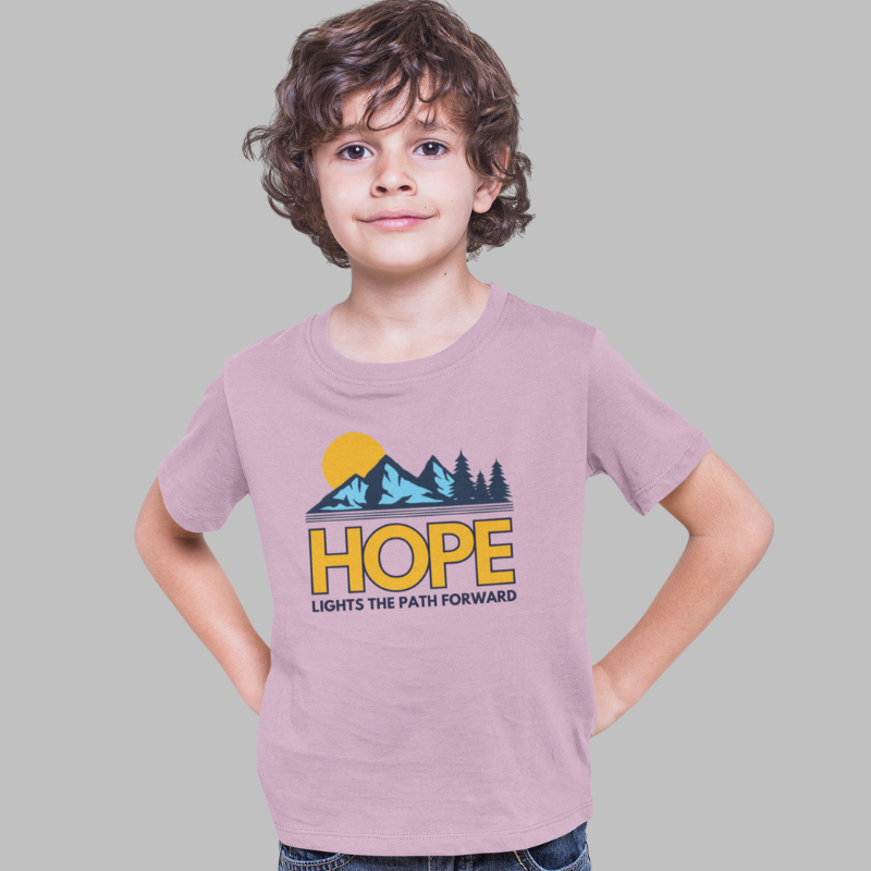 Hope Lights The Path Forward Printed T-Shirt