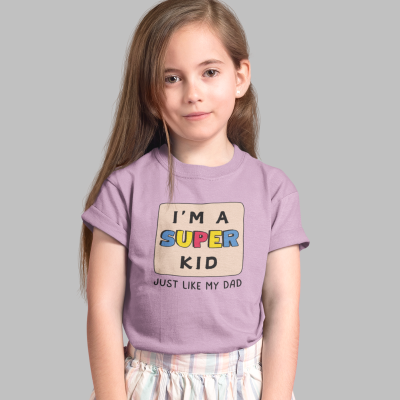 I'm a  Super Kid Printed T-Shirt