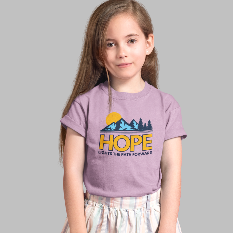 Hope Lights The Path Forward Printed T-Shirt