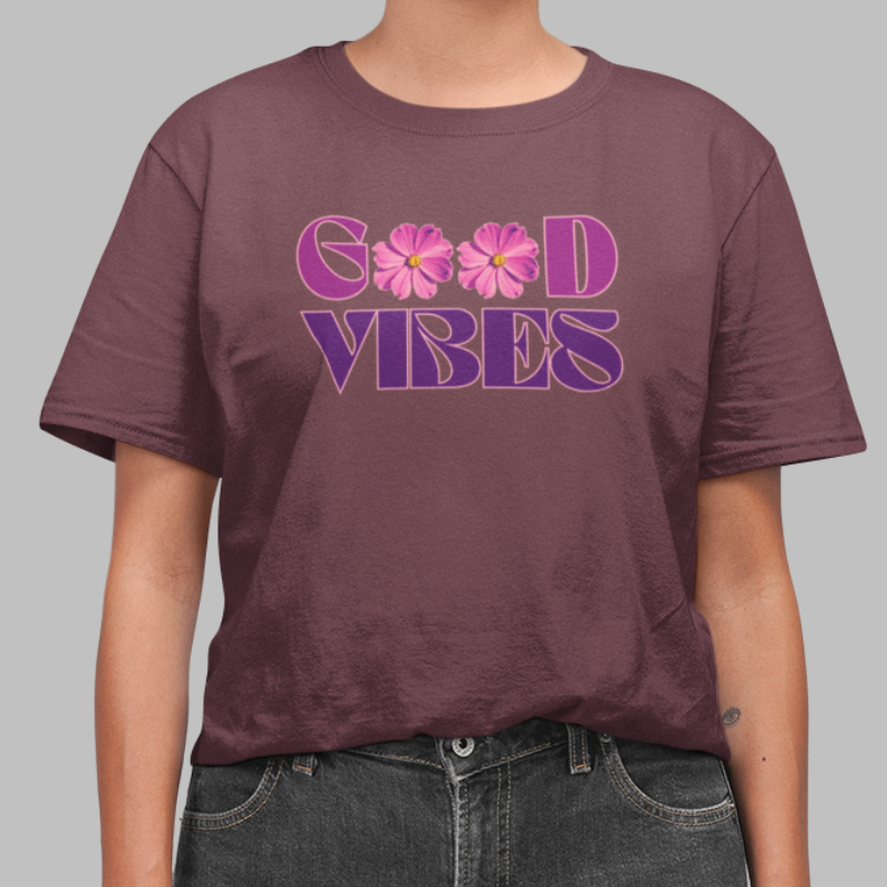 Good Vibes Printed T-Shirt