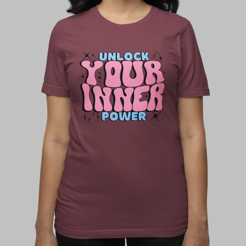 Unlock your inner Power Printed T-Shirt