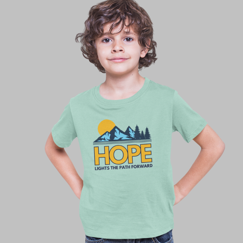 Hope Lights The Path Forward Printed T-Shirt