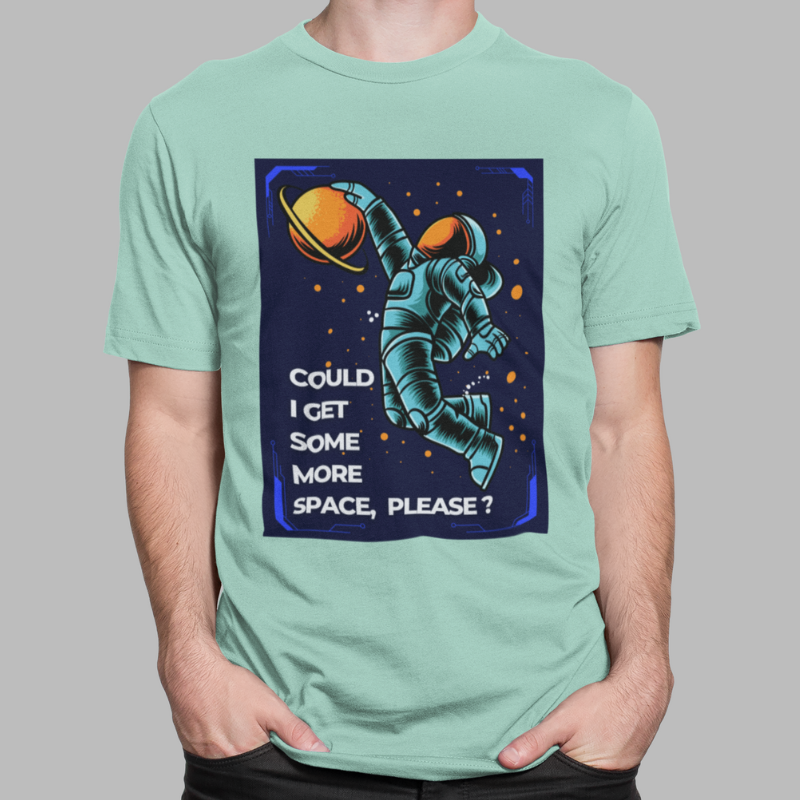 Some More Space Printed Regular Fit T-Shirt