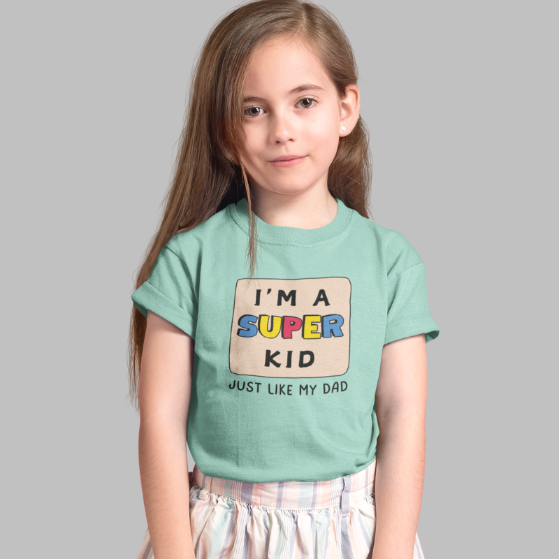 I'm a  Super Kid Printed T-Shirt