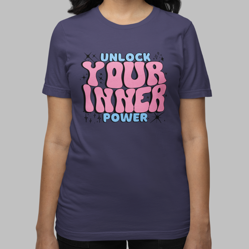 Unlock your inner Power Printed T-Shirt