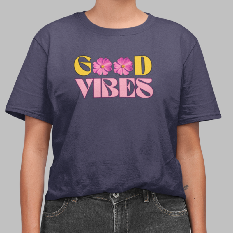 Good Vibes Printed T-Shirt