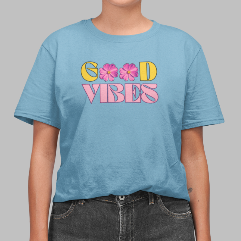 Good Vibes Printed T-Shirt