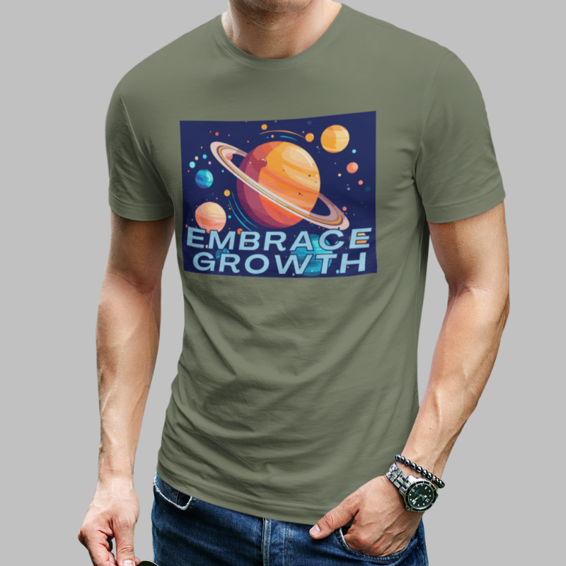 Embrace Growth Printed Regular Fit T-Shirt