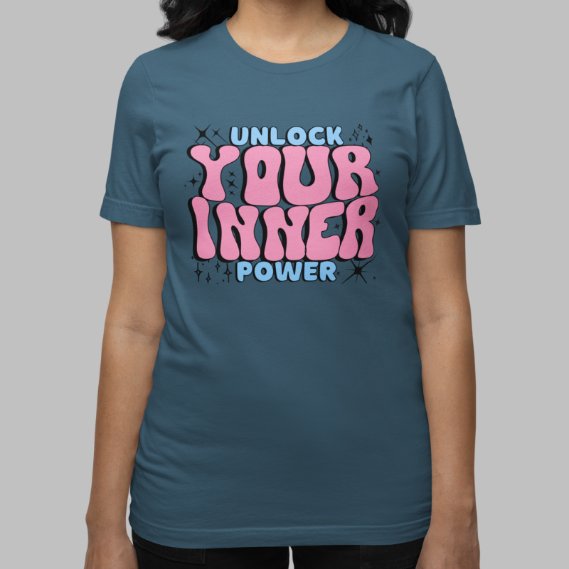 Unlock your inner Power Printed T-Shirt