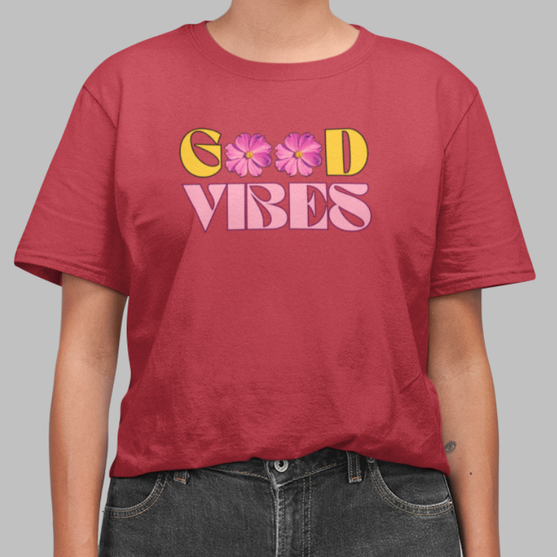 Good Vibes Printed T-Shirt