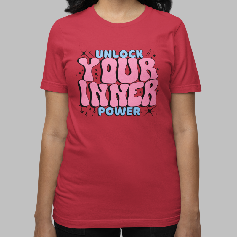 Unlock your inner Power Printed T-Shirt