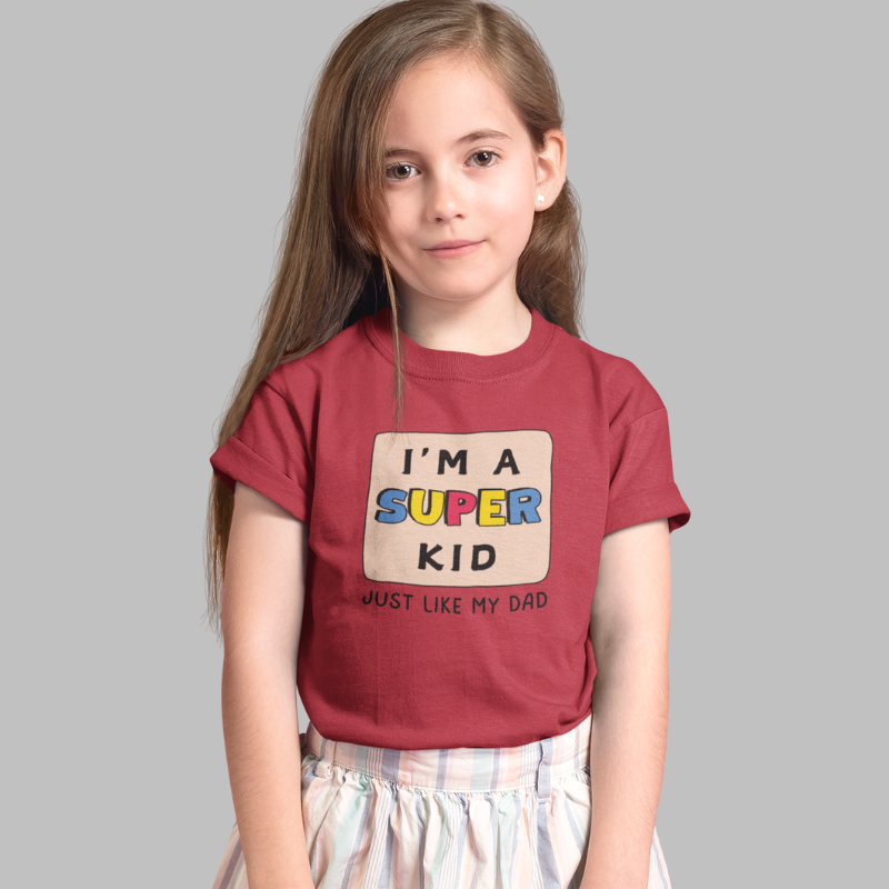 I'm a  Super Kid Printed T-Shirt