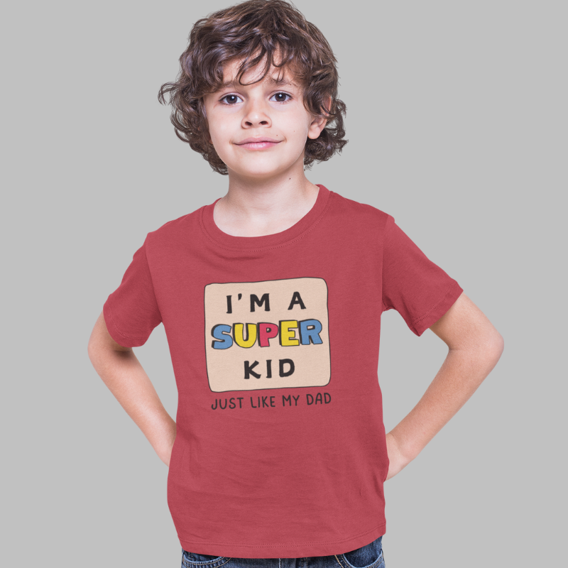 I'm a  Super Kid Printed T-Shirt