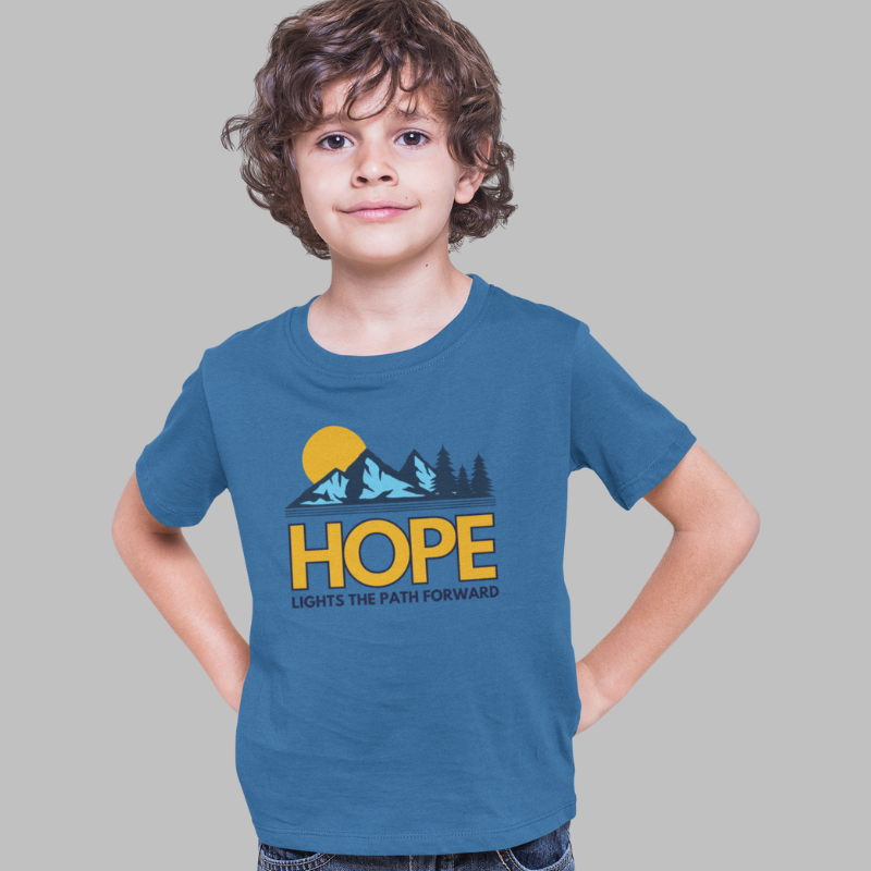 Hope Lights The Path Forward Printed T-Shirt