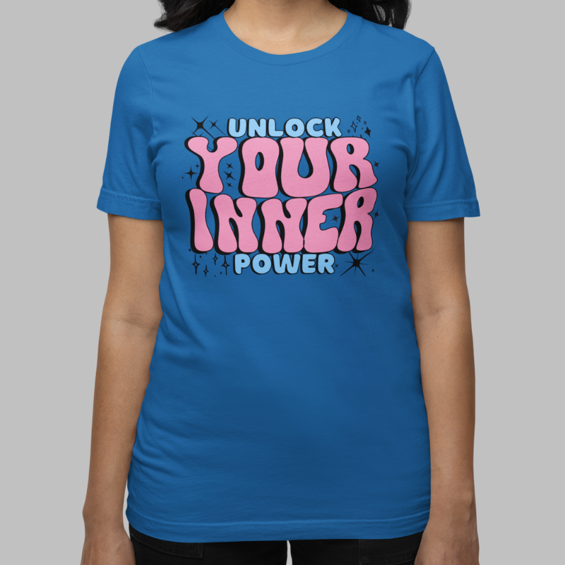 Unlock your inner Power Printed T-Shirt