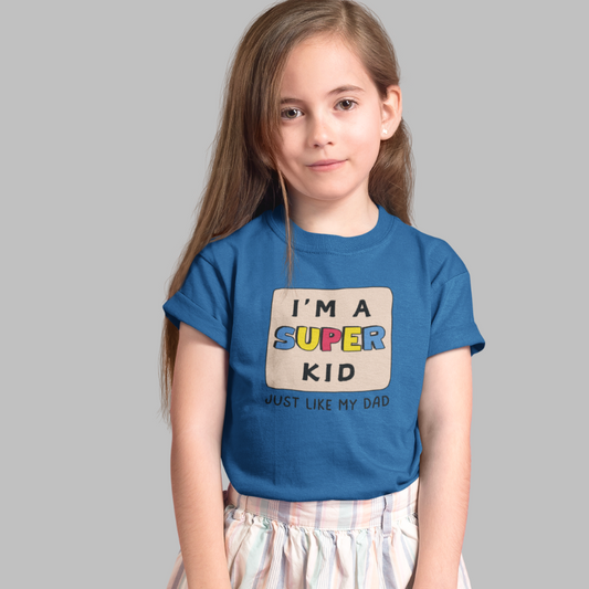 I'm a  Super Kid Printed T-Shirt