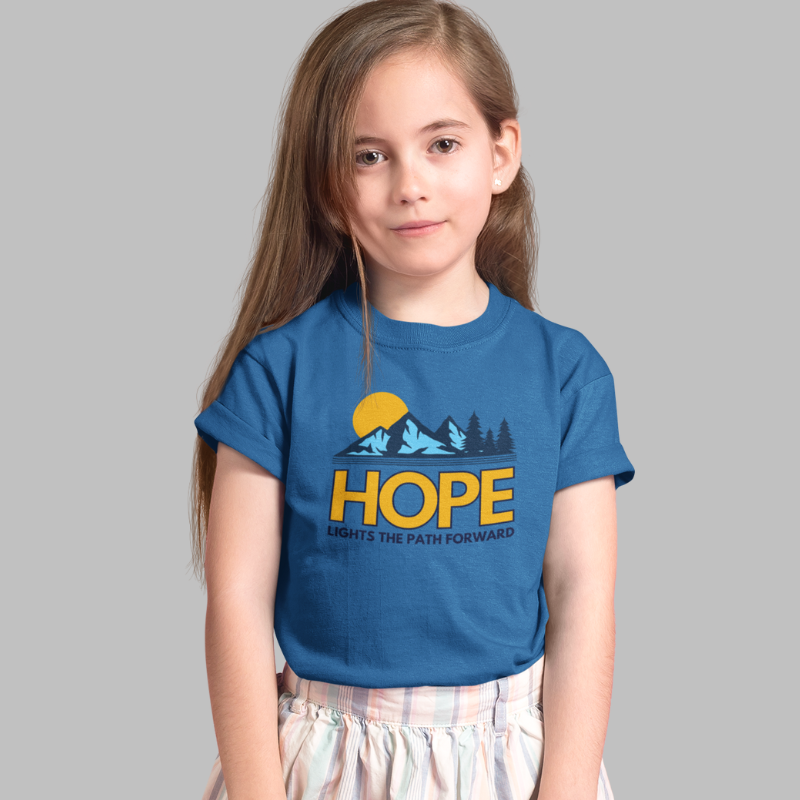 Hope Lights The Path Forward Printed T-Shirt