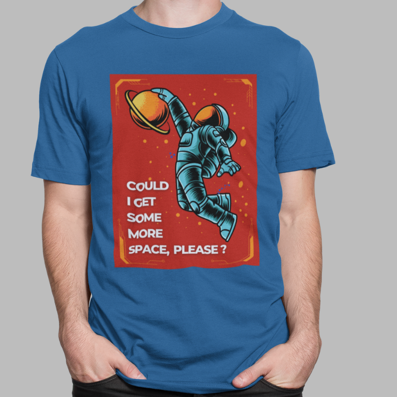 Some More Space Printed Regular Fit T-Shirt