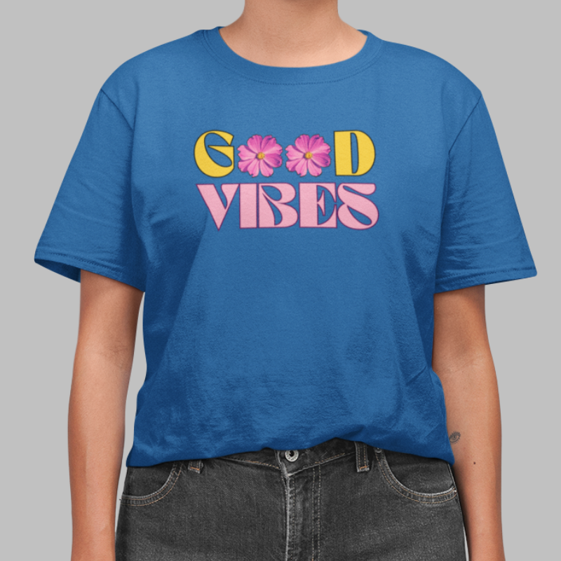 Good Vibes Printed T-Shirt