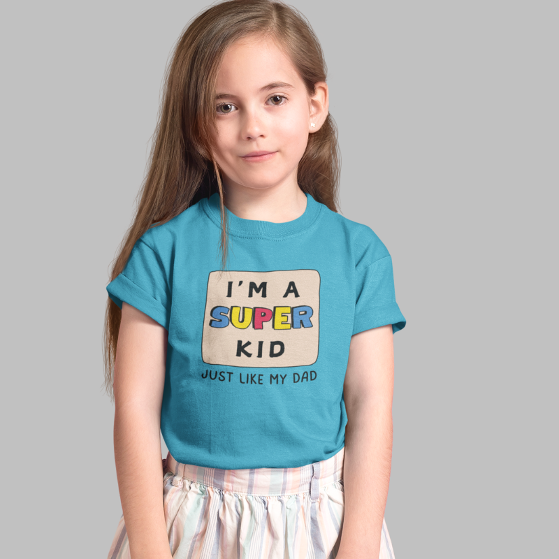 I'm a  Super Kid Printed T-Shirt