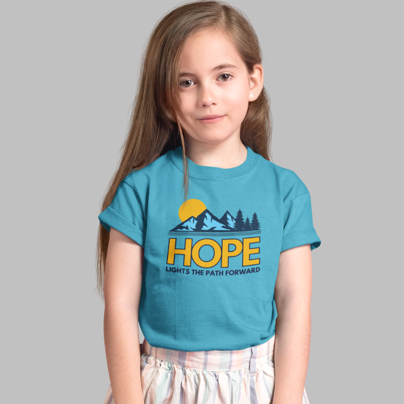 Hope Lights The Path Forward Printed T-Shirt