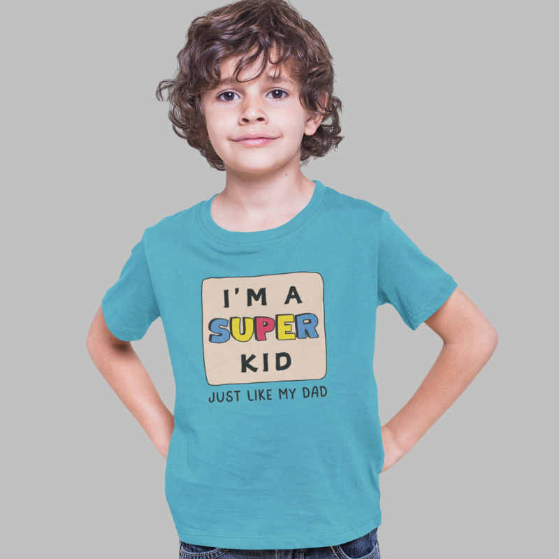 I'm a  Super Kid Printed T-Shirt