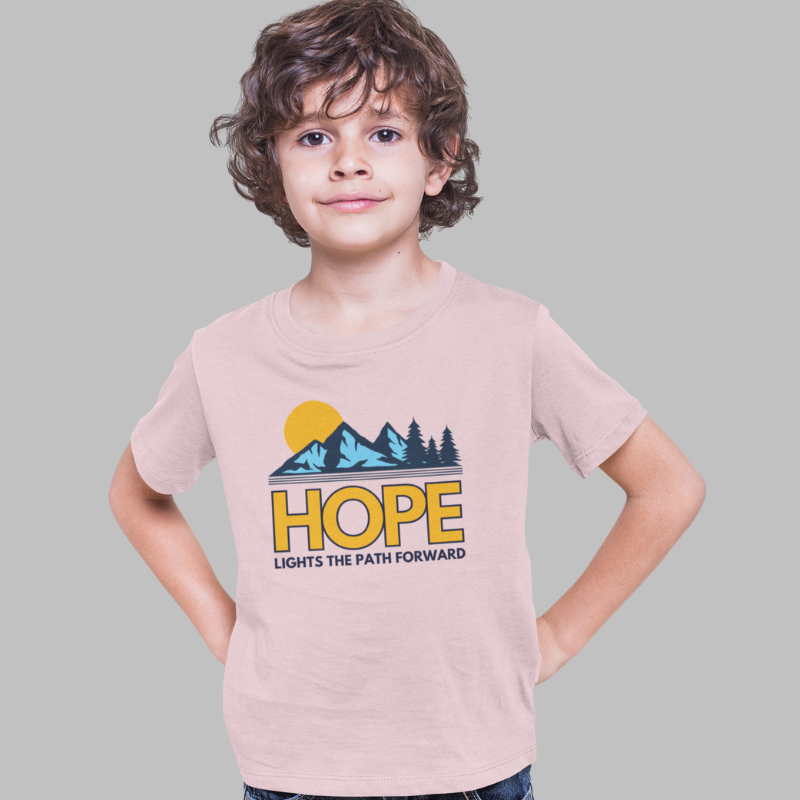 Hope Lights The Path Forward Printed T-Shirt