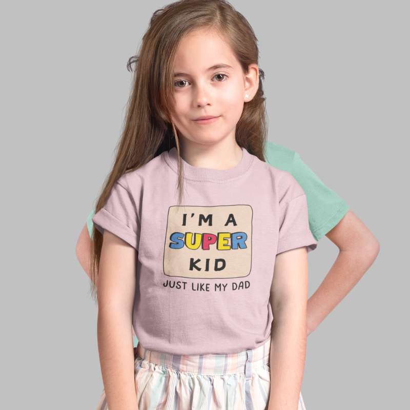 I'm a  Super Kid Printed T-Shirt