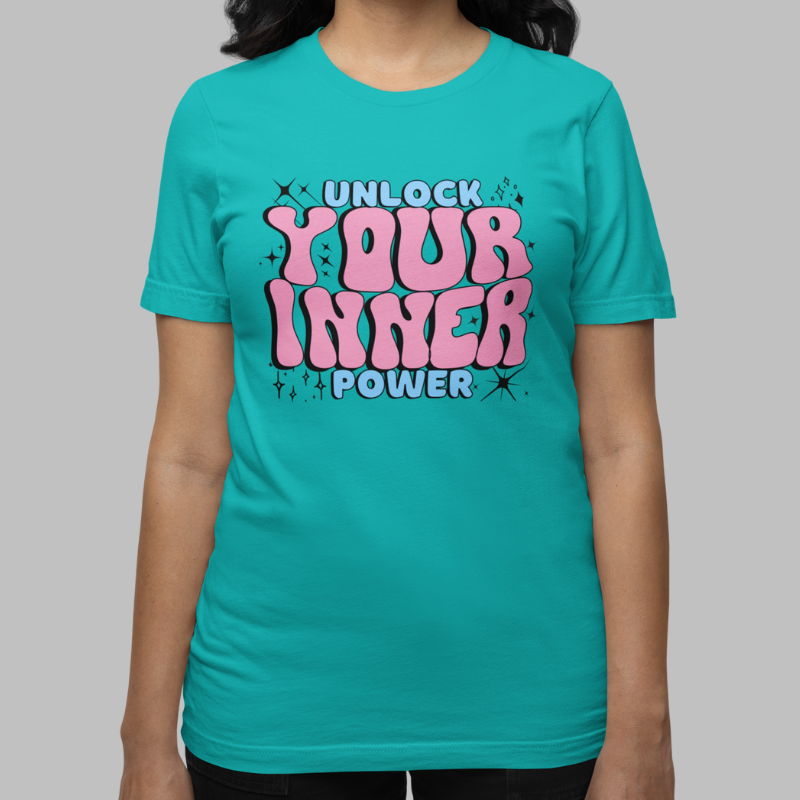 Unlock your inner Power Printed T-Shirt