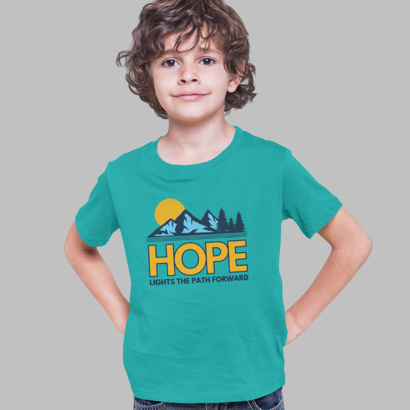 Hope Lights The Path Forward Printed T-Shirt