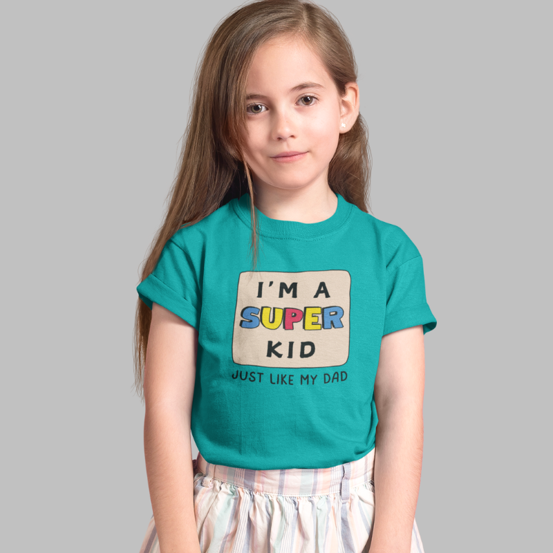 I'm a  Super Kid Printed T-Shirt