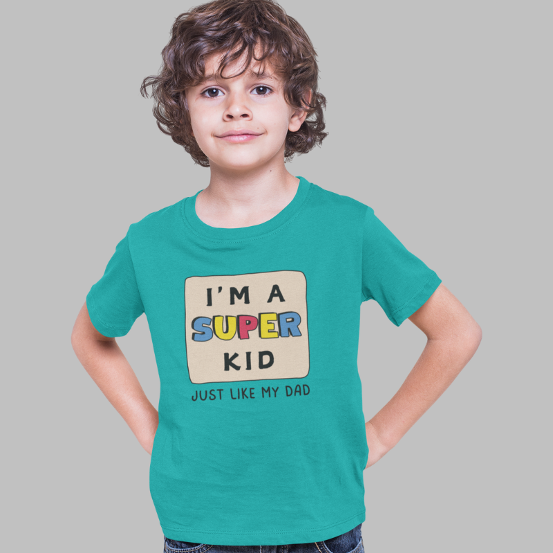 I'm a  Super Kid Printed T-Shirt