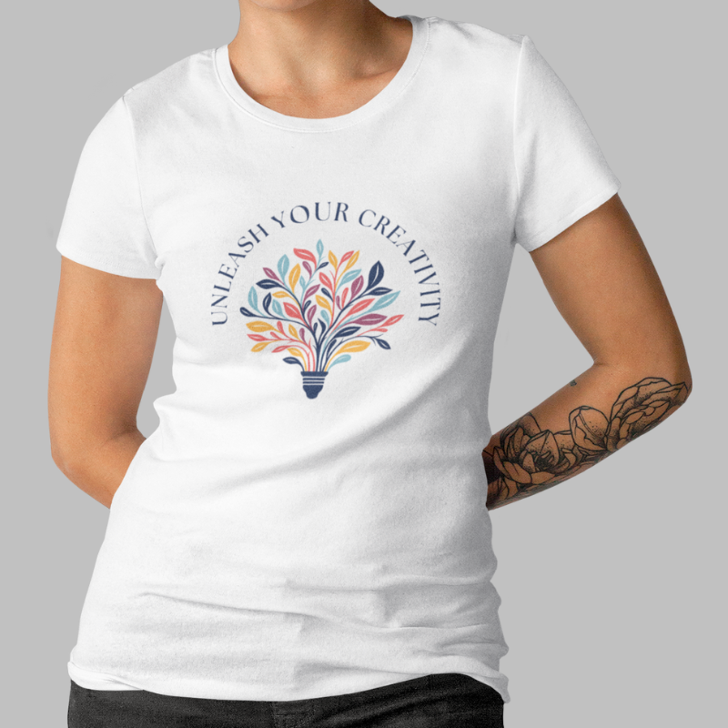 Unleash Your Creativity Printed T-Shirt