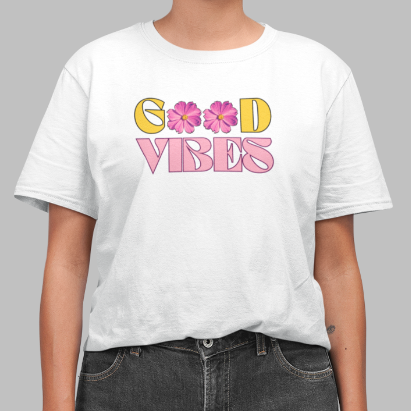 Good Vibes Printed T-Shirt