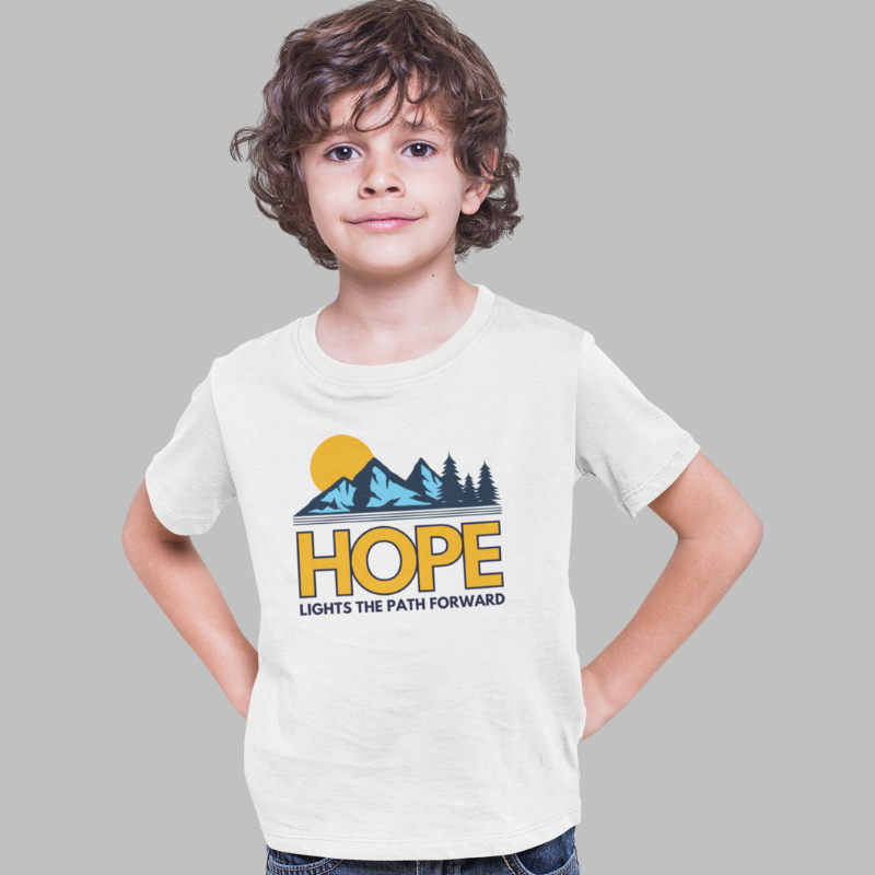 Hope Lights The Path Forward Printed T-Shirt