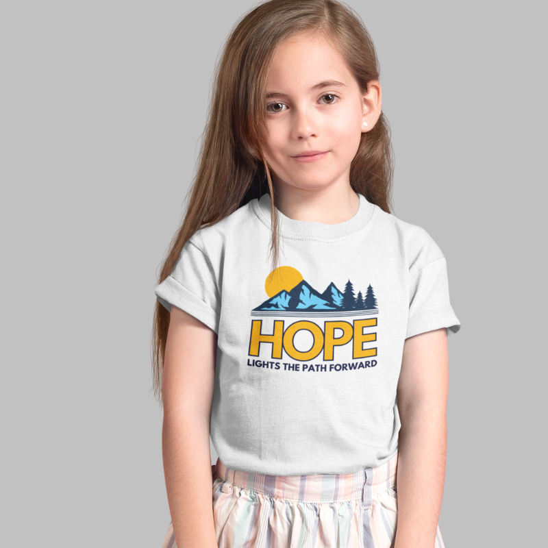 Hope Lights The Path Forward Printed T-Shirt