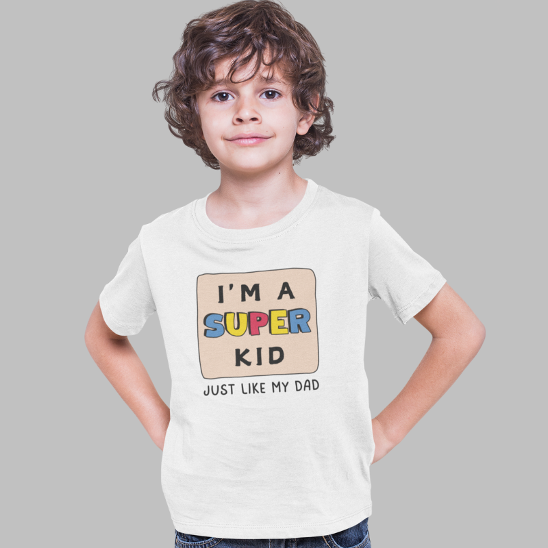 I'm a  Super Kid Printed T-Shirt